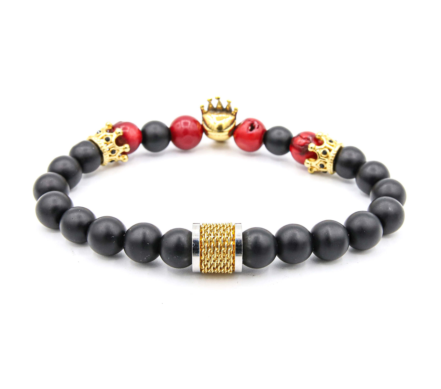 Pulsera King of the Death Kings / Black and Red