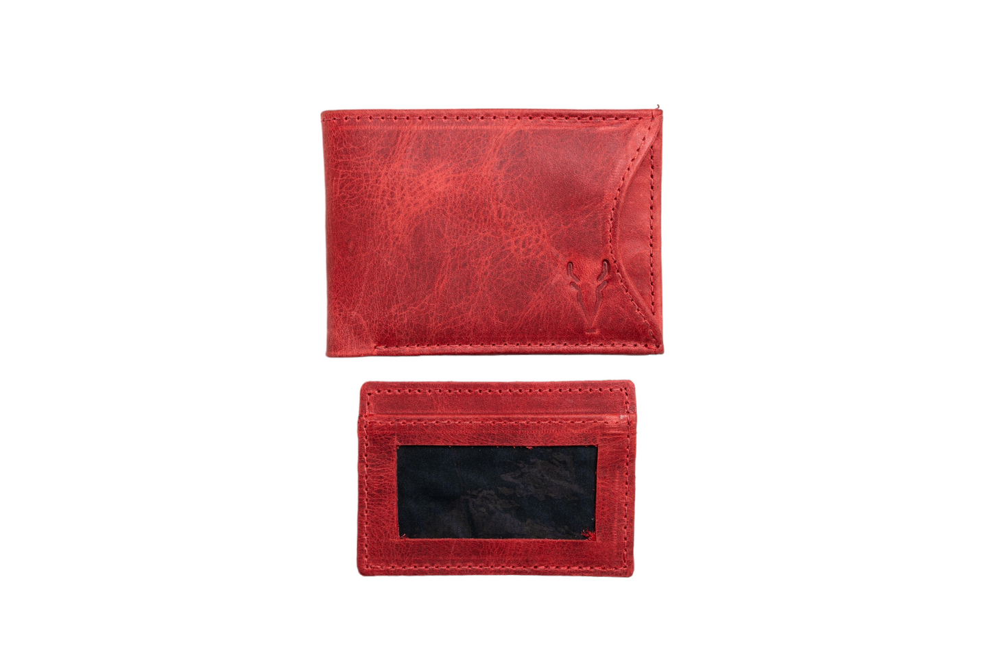 Billetera con Tarjetero Extraible Rojo Vintage